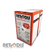 Netsodis FTP 0.50 CCA Cat.5E 4PR PVC 305M INDOOR 250MHz Кабель витая пара