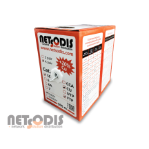 Netsodis FTP 0.51 CU Cat.5E 4PR PVC 305M INDOOR 350MHz Кабель витая пара