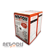 Netsodis UTP 0.51 CU Cat.5E 4PR PVC 100M INDOOR 350Mhz Кабель кручена пара
