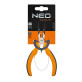 NEO Tools 01-103 удлиненные изогнутые плоскогубцы, прецизионные 140 мм