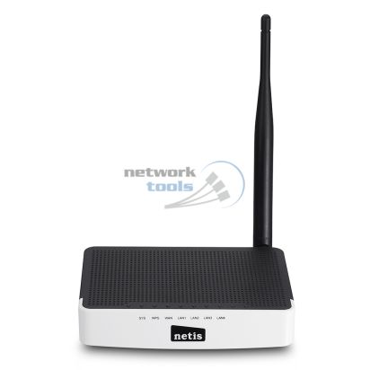 NETIS WF2411PS Wi-Fi маршрутизатор 150Mbs, 5-порт 10/100Mbps, POE