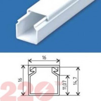 ОЕМ Короб пластиковий 16х16мм