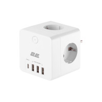 2E-AD431WH Мережевий фільтр 2E-AD431WH Мережевий фільтр