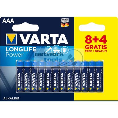 Батарейки Varta Longlife Power AAA BLI