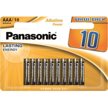 Panasonic Alkaline Power AAA BLI 10 Батарейка