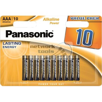 Батарейки Panasonic Alkaline Power AAA BLI 10