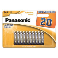Panasonic Alkaline Power AAA BLI 20 Батарейка Panasonic Alkaline Power AAA BLI 20 Батарейка