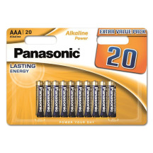 Panasonic Alkaline Power AAA BLI 20 Батарейка