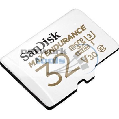 Карта памяти SanDisk 32GB microSDHC C10 UHS-I U3 V30 R100/W40MB/s Max Endurance SDSQQVR-032G-GN6IA
