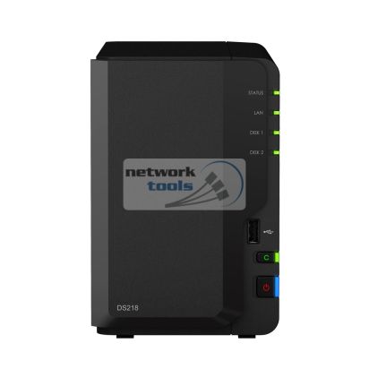 Synology DS218 Сетевое хранилище NAS на 2xHDD