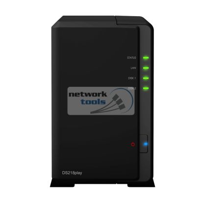 Synology DS218play Мережеве сховище NAS на 2xHDD