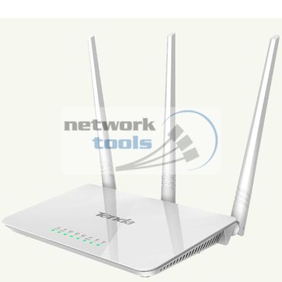 TENDA F3 Маршрутизатор Wi-Fi для дома, 3-x антенны, 300Mbps