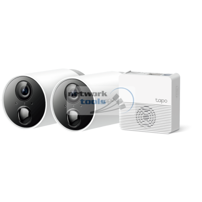 TP-Link Tapo C400S2: Комплект Бездротових 2K QHD Камер з Акумулятором