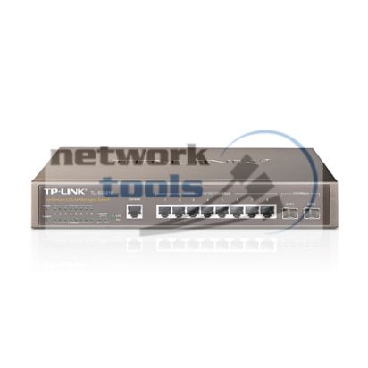 TP-Link TL-SG3210 (T2500G-10TS) Комутатор 8-порт по 1000Base-TX, 2xSFP