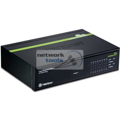 TRENDnet TE100-S16EG Комутатор некерований 16-портовий 100Мбіт