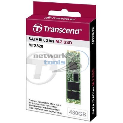 Твердотельный накопитель SSD M.2 Transcend MTS820S 480GB 2280 SATA 3D TLC TS480GMTS820S
