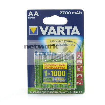 VARTA Аккумулятор ACCU AA 2700mAh BLI 4 NI-MH