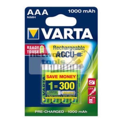 VARTA Акумулятор PROF ACCU AAA 1000mAh BLI 4 NI-MH
