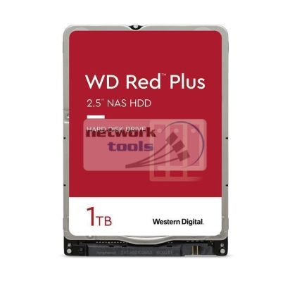 Жесткий диск WD 2.5' SATA 3.0 1TB 5400 16MB Red Plus NAS WD10JFCX