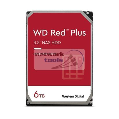 Жорсткий диск WD 3.5' SATA 3.0 6TB 5400 128MB Red Plus NAS WD60EFZX