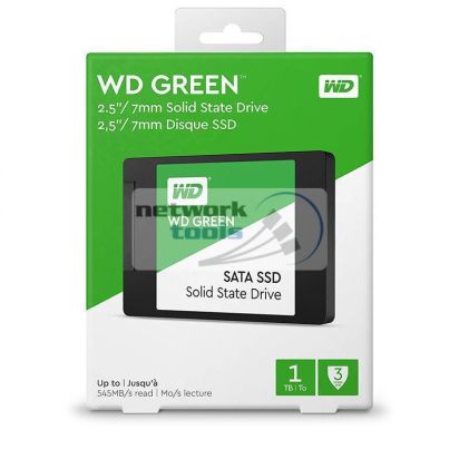 Твердотельный накопитель SSD 2.5' WD Green 1TB SATA TLC WDS100T2G0A