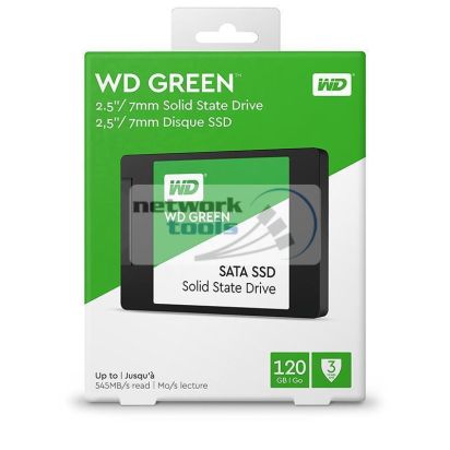 Твердотельный накопитель SSD 2.5' WD Green 120GB SATA TLC WDS120G2G0A