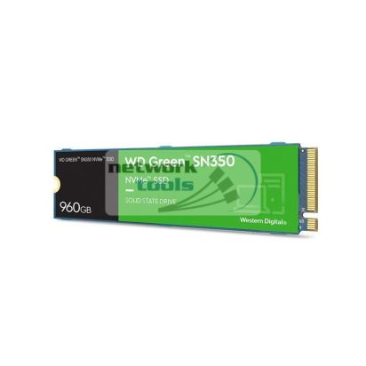 Твердотільний накопичувач SSD M.2 WD Green SN350 960GB NVMe PCIe 3.0 4x 2280 TLC WDS960G2G0C