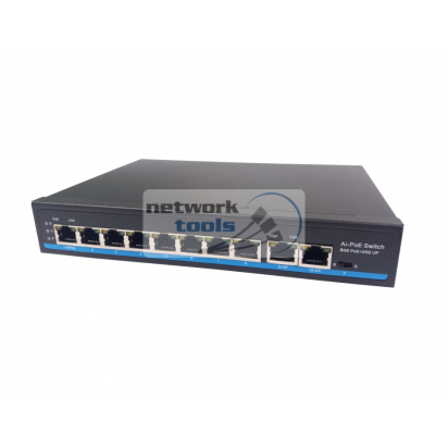 NETSODIS PS308G Гігабітний комутатор некерований 8-портовий з PoE