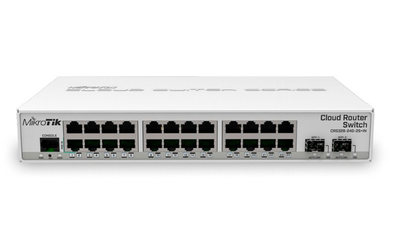 Коммутатор CRS326-24G-2S+IN