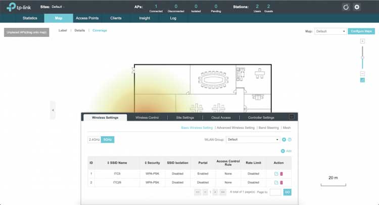 Карта Omada OC200