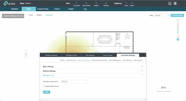 Basic Settings Omada OC200