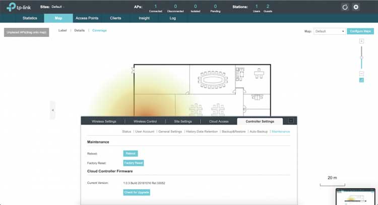 Cloud Controller Fireware Omada OC200