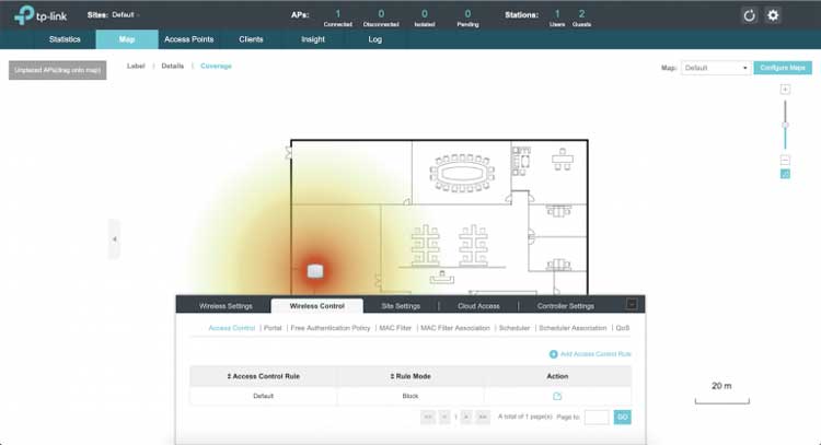 Карта Omada OC200